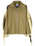 The Attico Green Cotton Blend Jacket Women by Luosophy