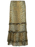 Ganni Long Skirt In Viscose &