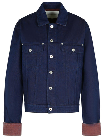 Jw Anderson Blue Cotton Jacket Women by Luosophy