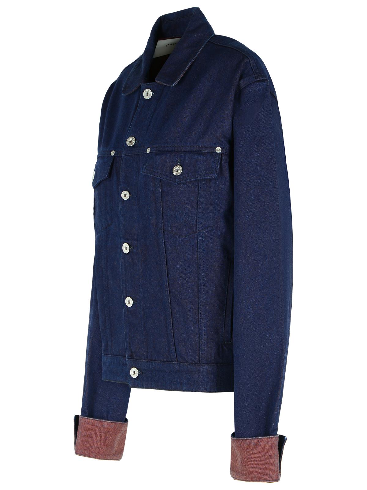 Jw Anderson Blue Cotton Jacket Women by Luosophy