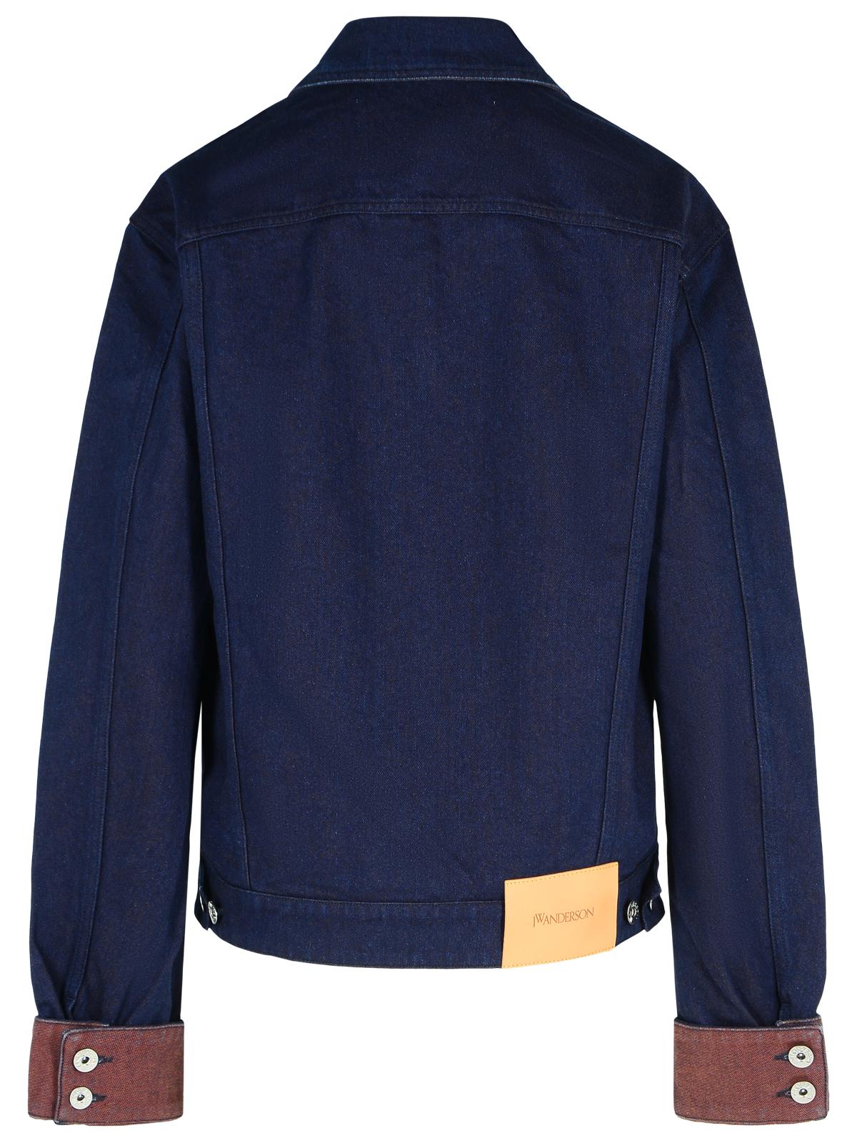 Jw Anderson Blue Cotton Jacket Women by Luosophy