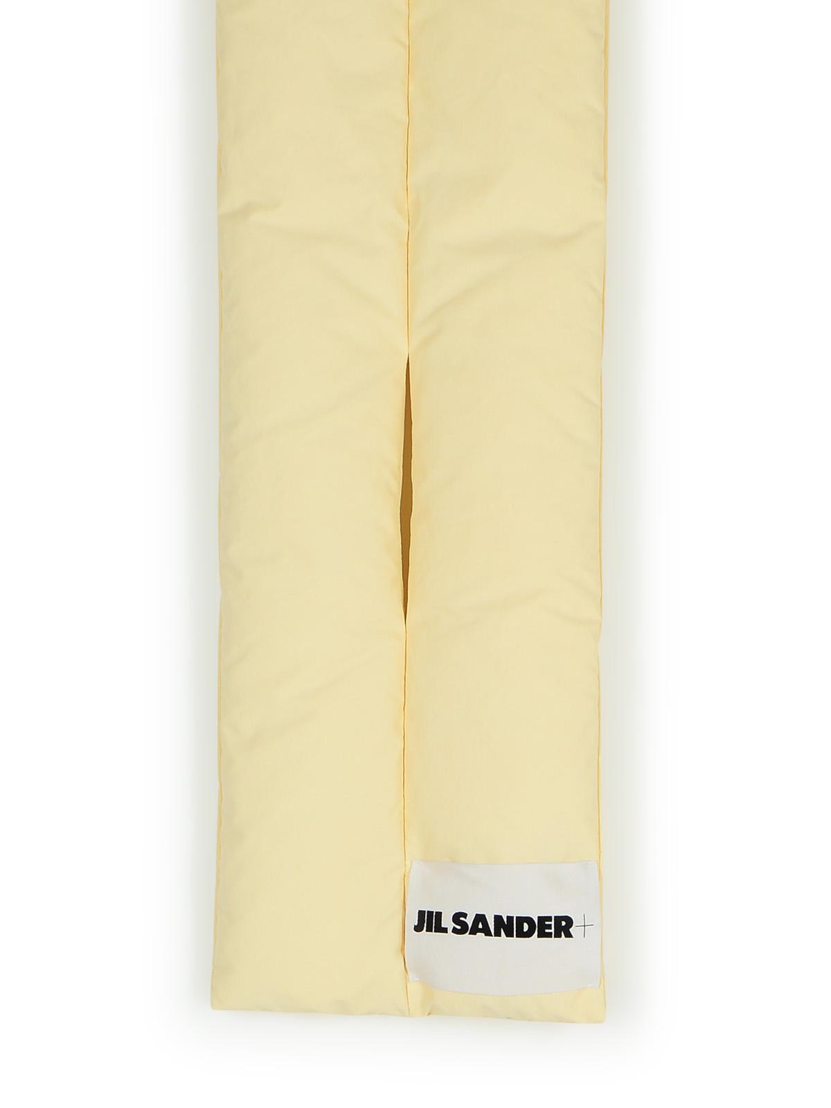 Jil Sander Ivory Polyester Scarf Men by Luosophy