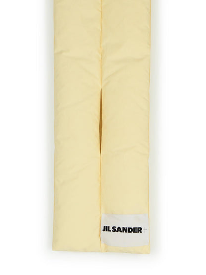 Jil Sander Ivory Polyester Scarf Men by Luosophy