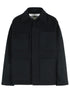 Jil Sander Black Cashmere Jacket Men by Luosophy