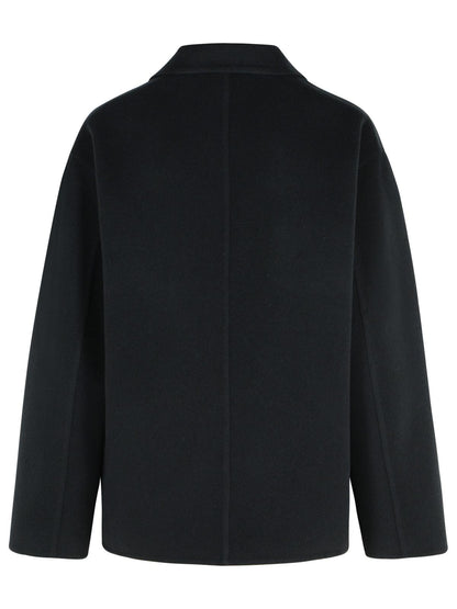 Jil Sander Black Cashmere Jacket Men by Luosophy
