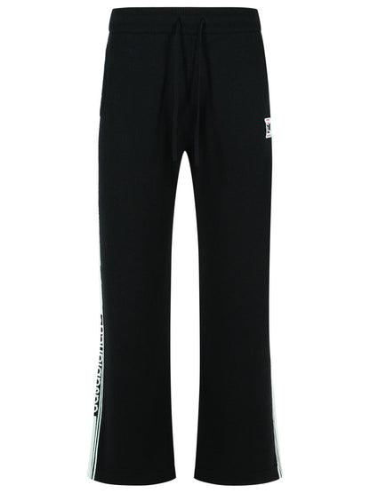 Casablanca Black Merino Wool Pants Men by Luosophy