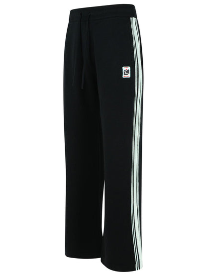 Casablanca Black Merino Wool Pants Men by Luosophy