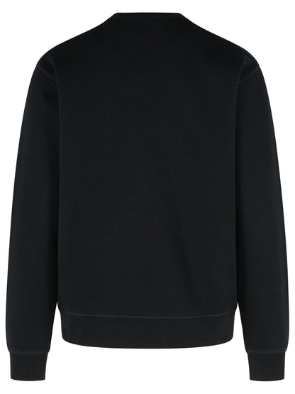 Dsquared2 Black Cotton Sweatshirt Men by Luosophy