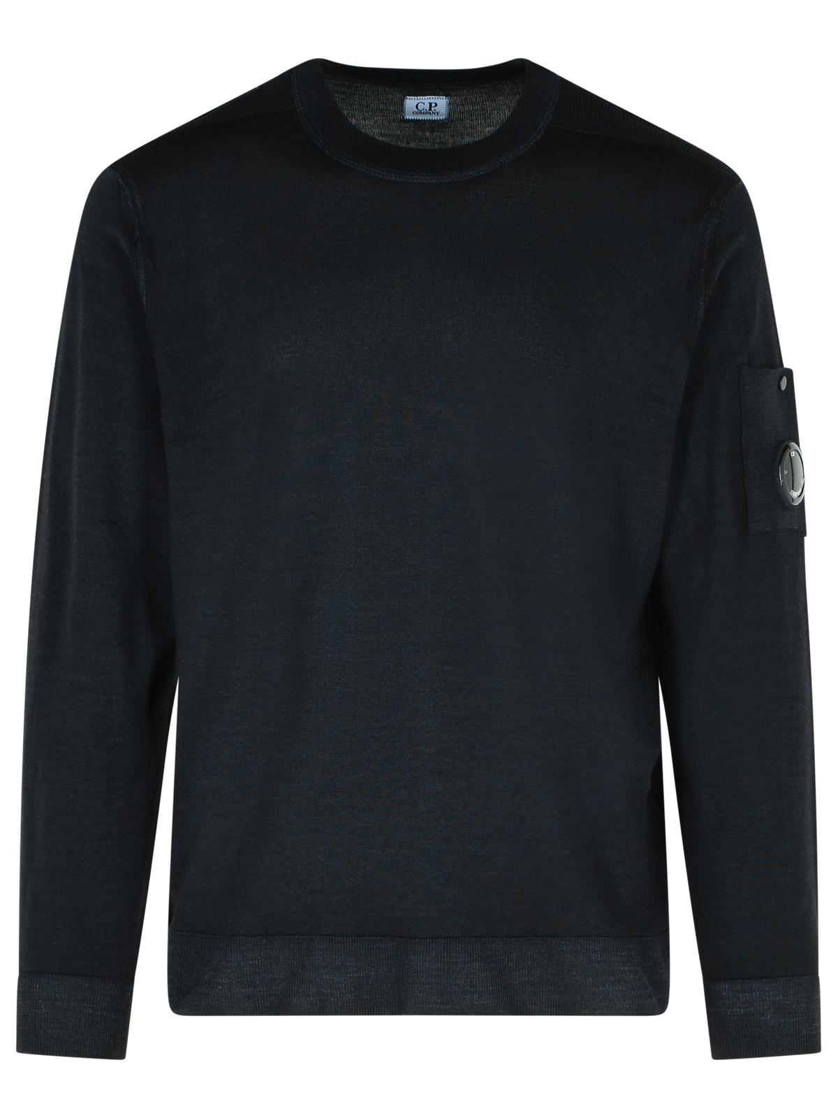 C.P. Company Black Wool Sweater Men by Luosophy