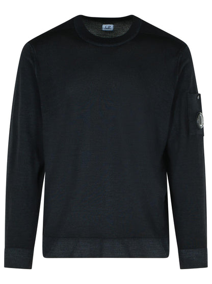 C.P. Company Black Wool Sweater Men by Luosophy