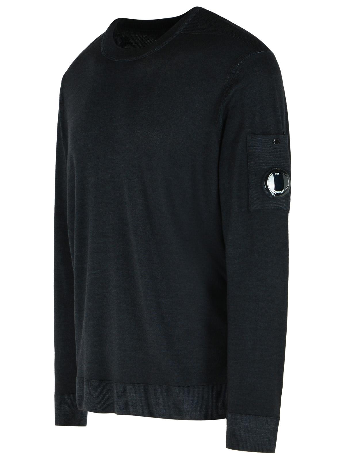 C.P. Company Black Wool Sweater Men by Luosophy