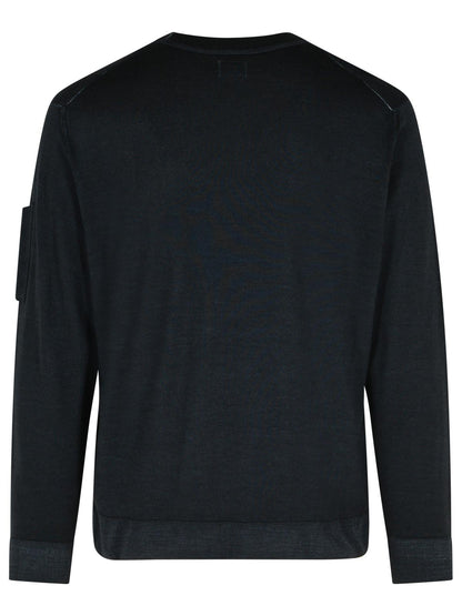 C.P. Company Black Wool Sweater Men by Luosophy