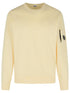 C.P. Company Sand-Colored Cotton Sweatshirt Men by Luosophy