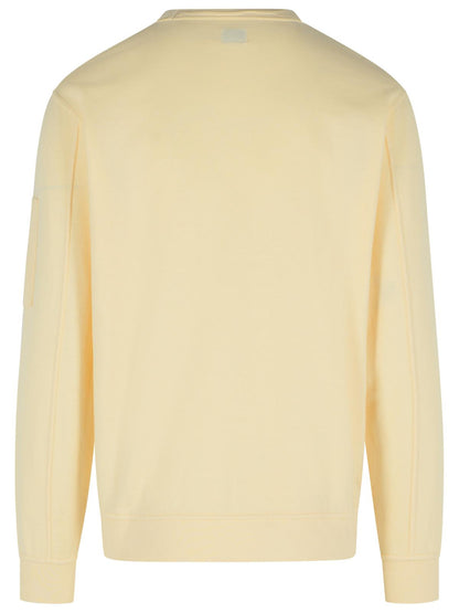 C.P. Company Sand-Colored Cotton Sweatshirt Men by Luosophy