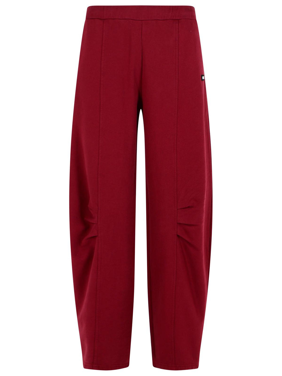 Rotate Pantalo In Burgundy Cotton Women 