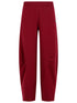 Rotate Pantalo In Burgundy Cotton Women by Luosophy