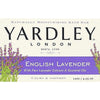 Yardley London English Lavender Bar Soap with Essential Oils, 4 oz (4-Pack)
