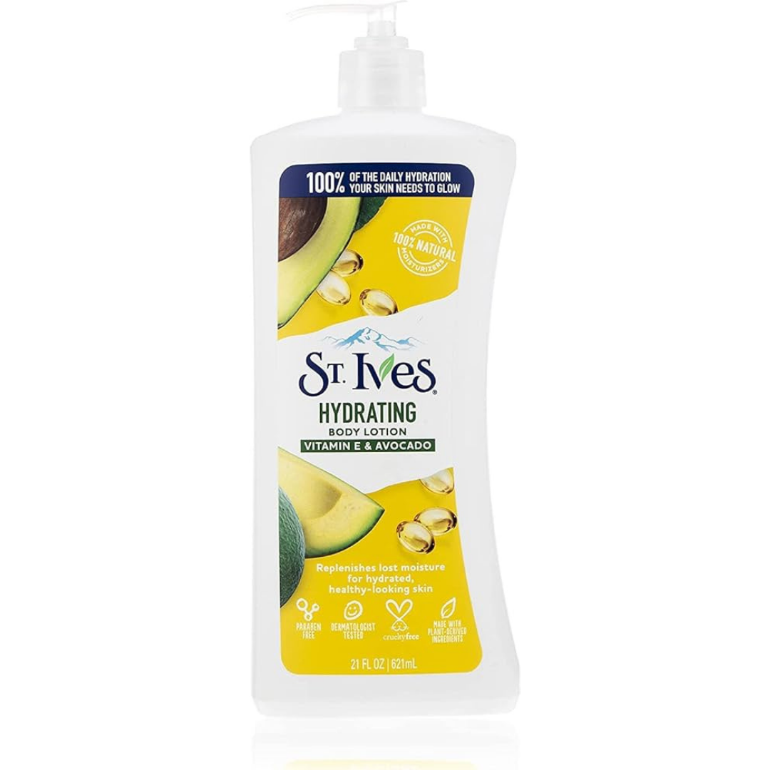 St. Ives Hydrating Vitamin E &amp; Avocado Body Lotion (21oz)