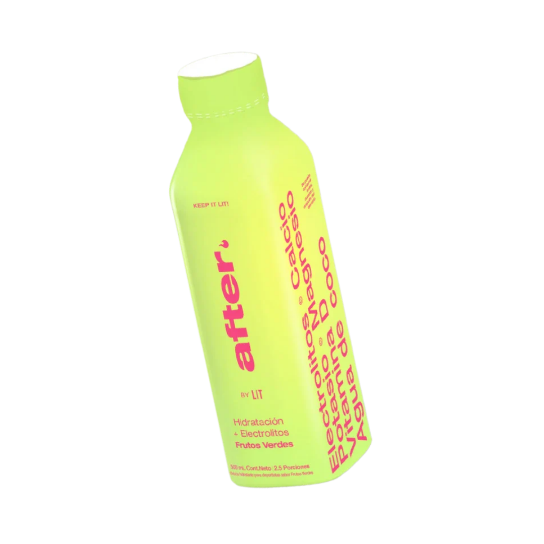After by Lit Hydration Drink Red Fruits / Frutos Rojos (16.9 fl oz) by Farmacias Savia