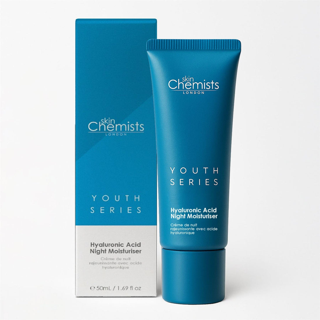 1% Hyaluronic Acid Night Moisturiser 50ml by skinChemists US