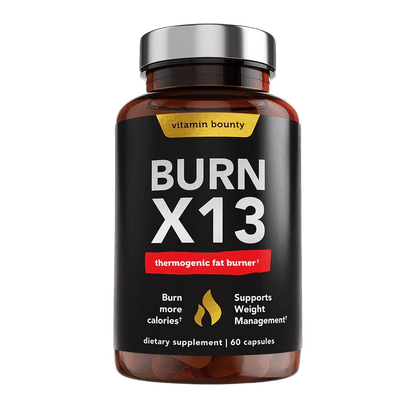 Burn X13 - Thermogenic Fat Burner with 13 Ingredients for Energy &amp; Mental Focus - DestGlow