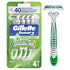 Gillette Sensor 3 Sensitive Disposable Razors With Mach 3 Razor by Pasteur Pharmacy
