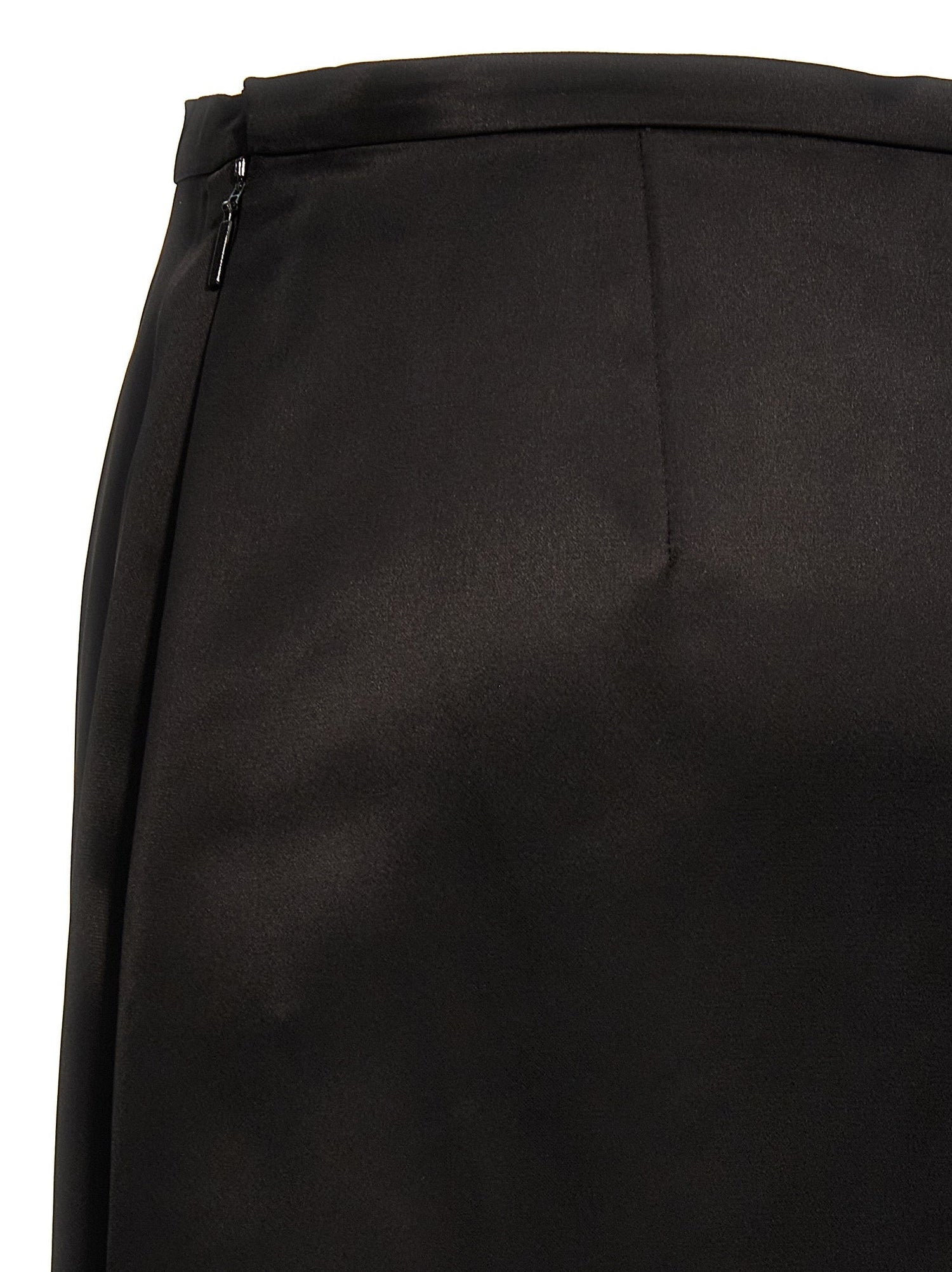 Saint Laurent Women Satin Skirt by Luosophy
