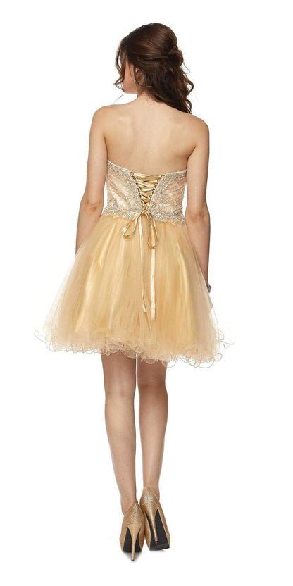 Juliet 778 Sweetheart Neckline Corset Back Dress by DiscountDressShop