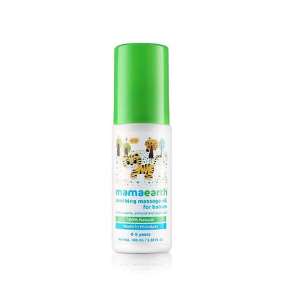 Mamaearth Soothing Massage Oil For Babies With Sesame, Almond &amp; Jojoba Oil