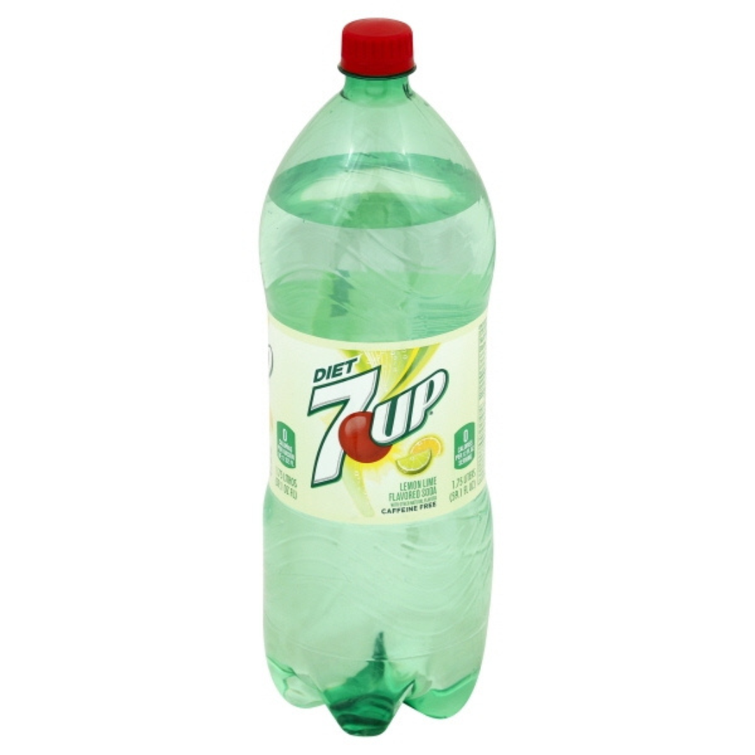 Diet 7UP Lemon Lime Soda Zero Sugar (1.75L) by Farmacias Savia