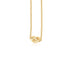 14k Yellow Gold Chain Necklace with Polished Knot by Bids.com
