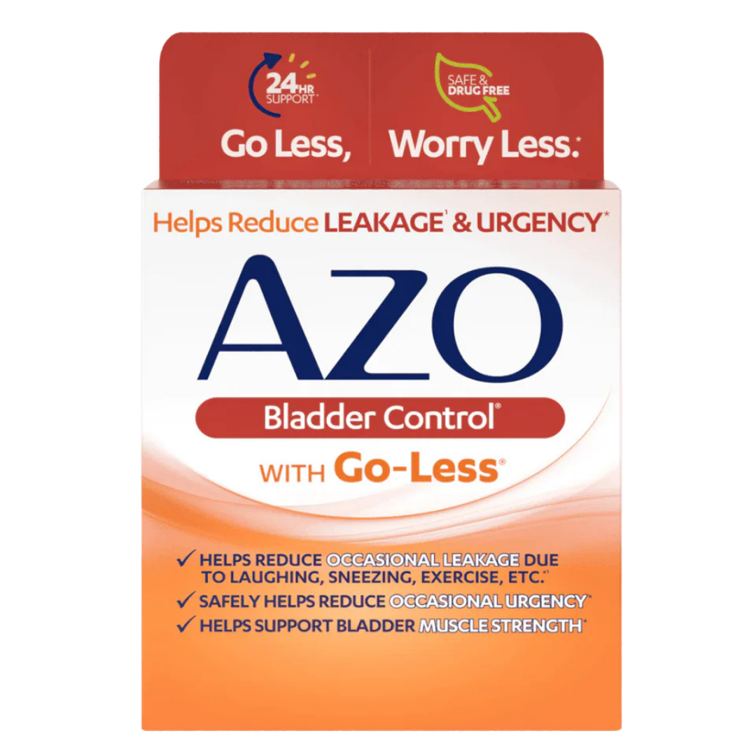 AZO Bladder Control with Go-Less Supplement Capsules (54 ct) by Farmacias Savia