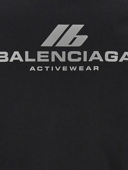 Balenciaga Women Logo Print Hoodie by Luosophy