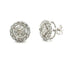 Natural 1.00ct Diamond Stud Earrings 10KT White Gold by Bids.com