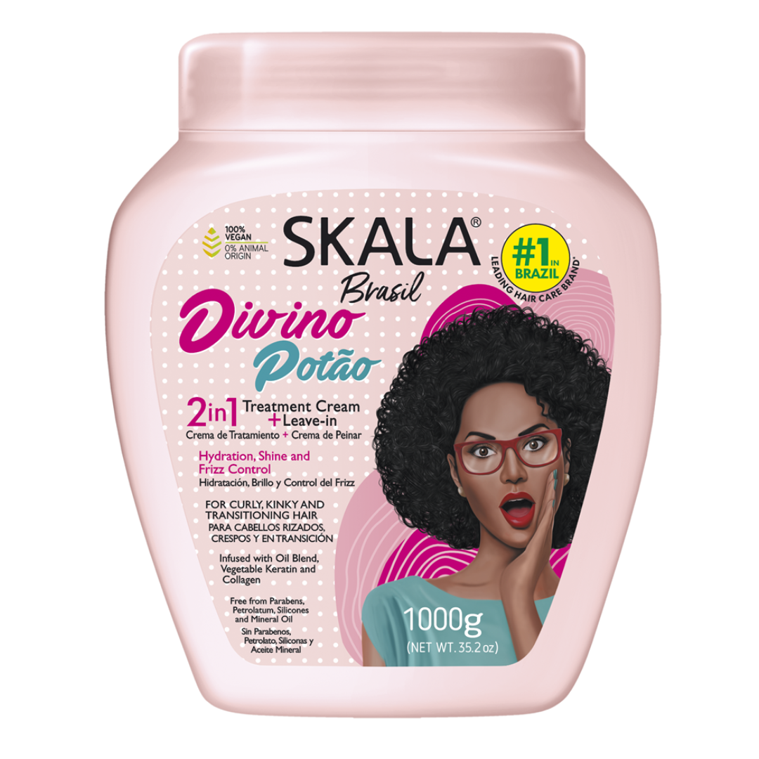 Skala Crespo Divino 2-in-1 Conditioner &amp; Cream (35.2 oz) by Farmacias Savia
