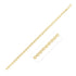 14k Yellow Gold High Polish Textured Puffed Oval Link Chain (3.8mm) by Bids.com