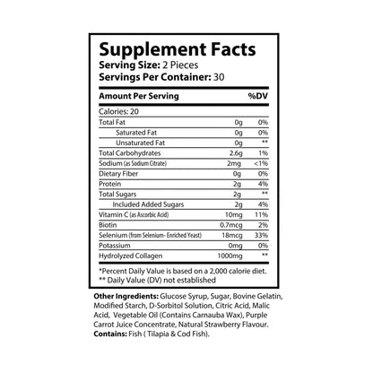 Peptozo Collagen Gummies (60 Gummies)