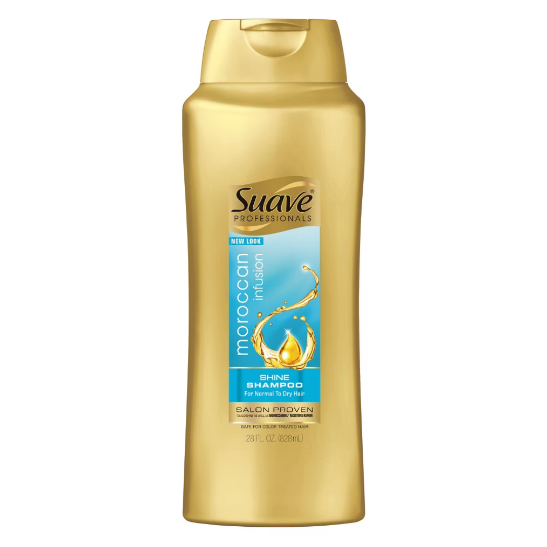 Suave Professionals Moroccan Infusion Shine Shampoo (28oz) by Farmacias Savia