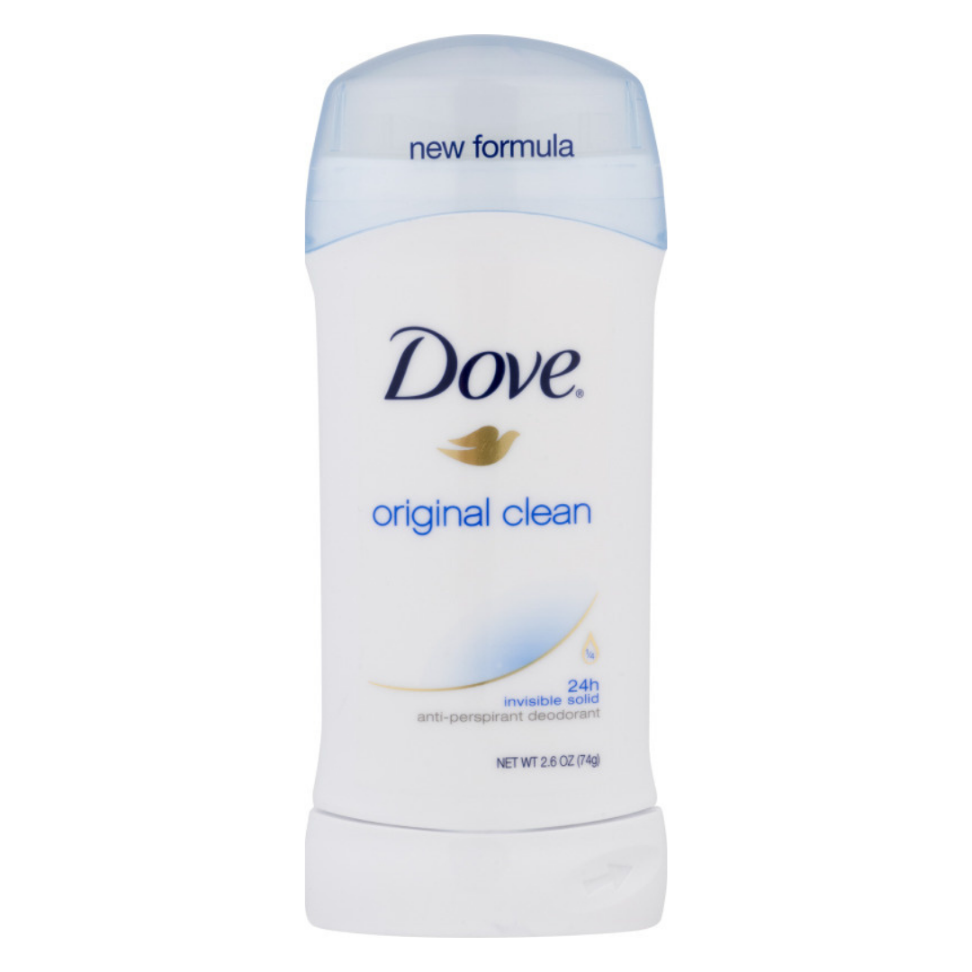 Dove Original Clean Invisible Solid Antiperspirant Deodorant (2.6 oz) by Farmacias Savia