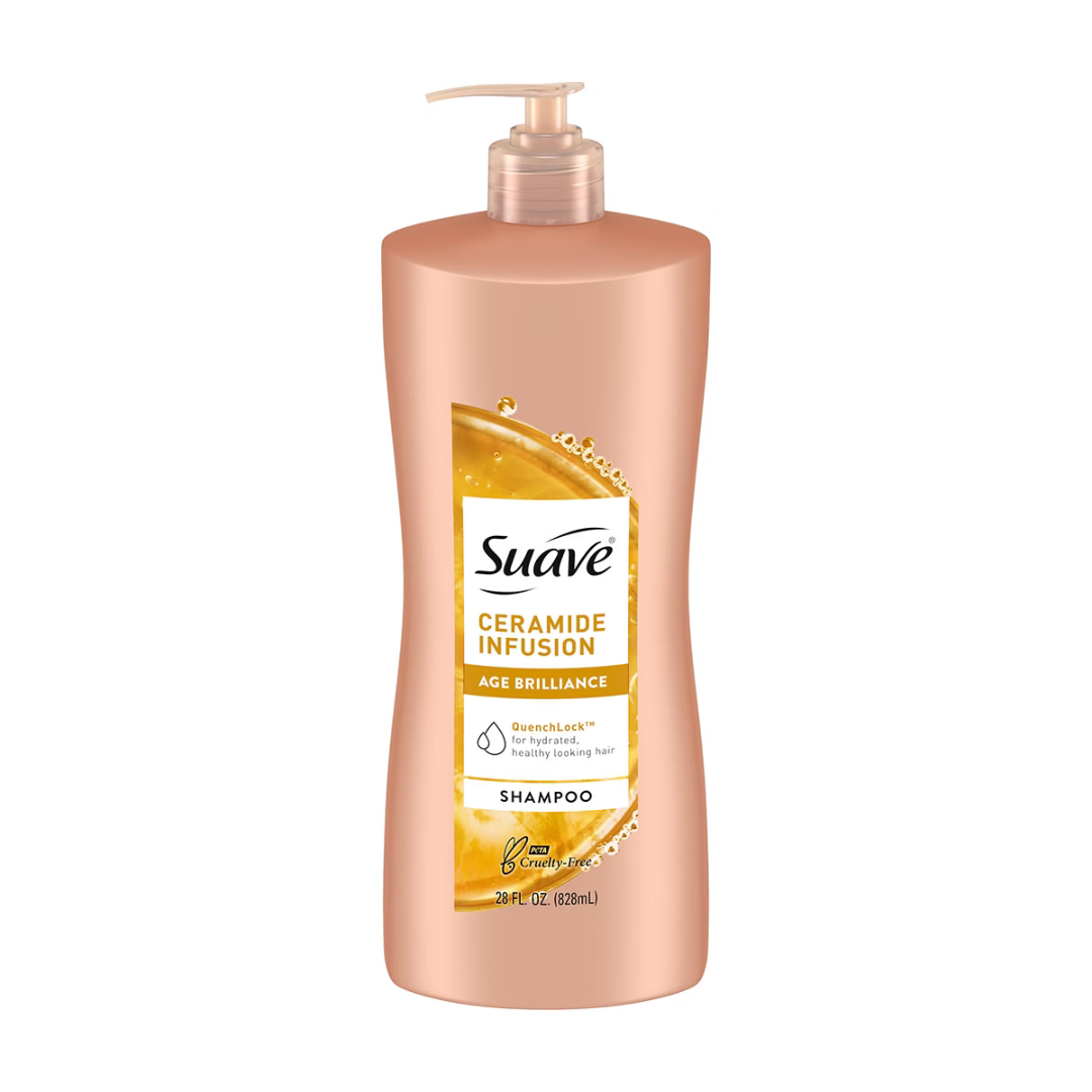 Suave Professionals Ceramide Infusion Age Brilliance Shampoo (28oz) by Farmacias Savia