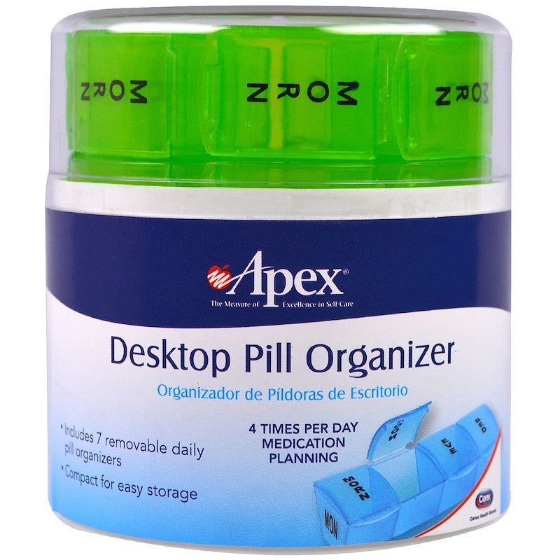 Apex Carex Plastic Desktop Pill Organizer by Pasteur Pharmacy