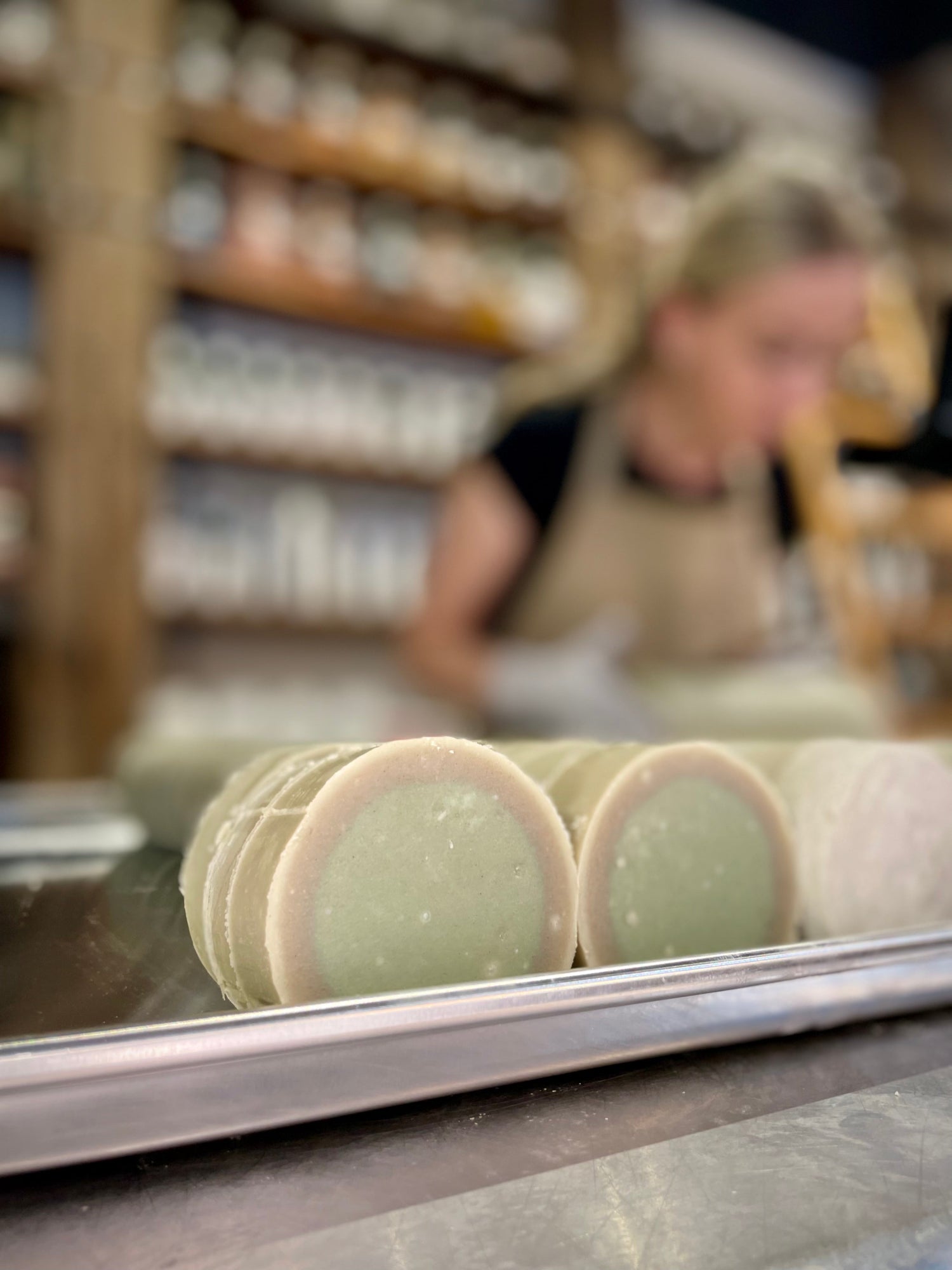 Shampoo Bar | Peppermint &amp; Lavender | Apple Cider Vinegar | for oily hair by MION Artisan Soap Co.