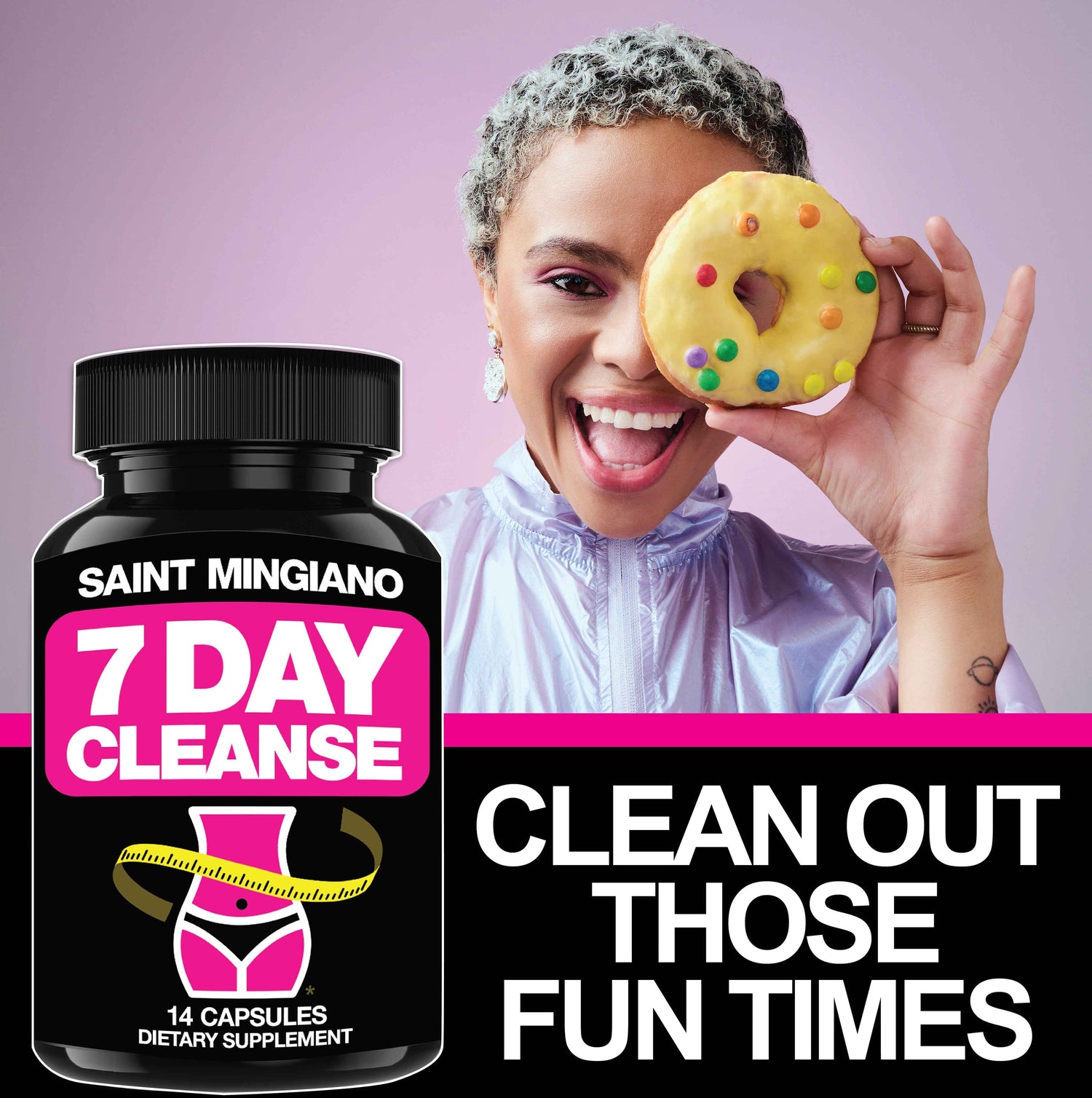 7 Day Cleanse Program | Colon Detox with Natural Laxative for Constipation &amp; Bloating