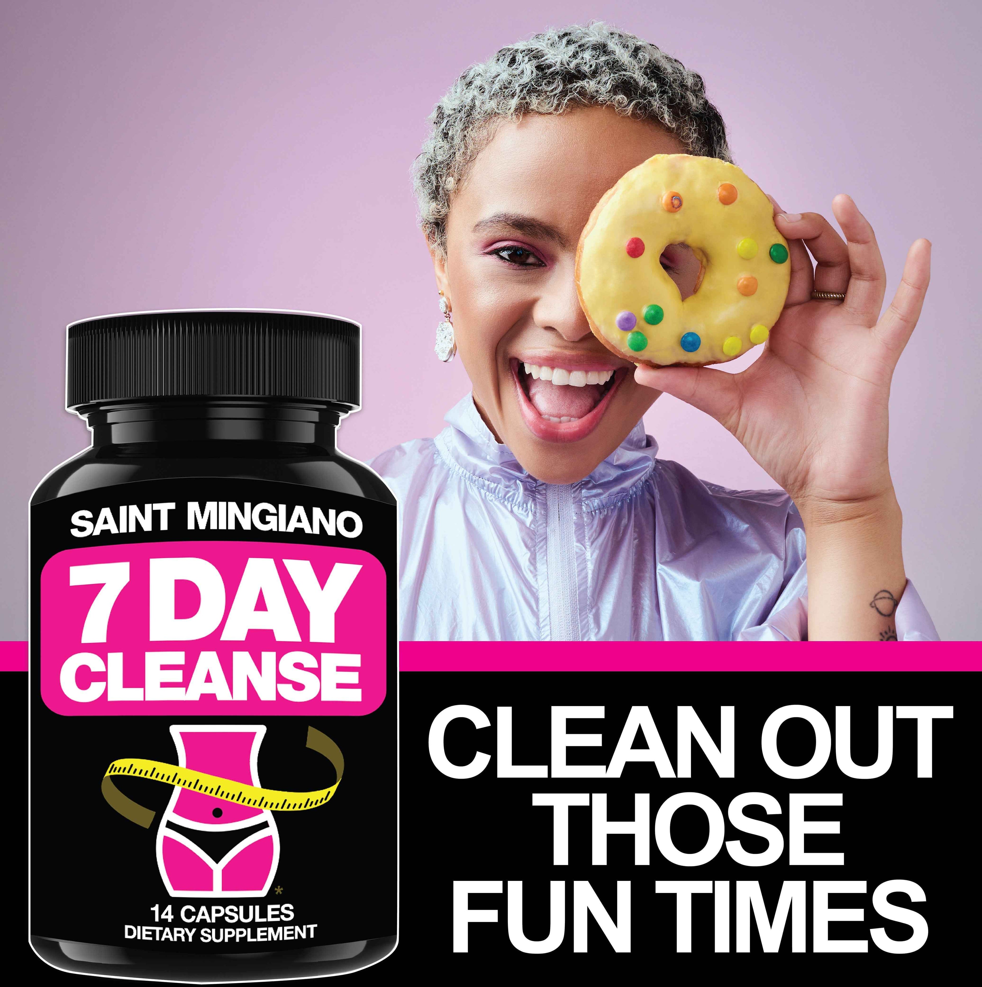 7 Day Cleanse Program | Colon Detox with Natural Laxative for Constipation &amp; Bloating