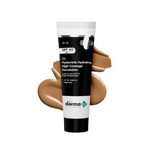 The Derma Co 1% Hyaluronic Hydrating High Coverage Foundation With SPF 40 PA+++ - 04 Caramel - Limited Time Offer