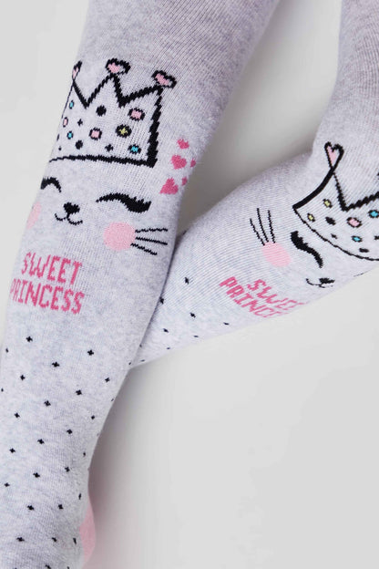 Conte-Kids Cotton Terry Tights - Sof-Tiki 524