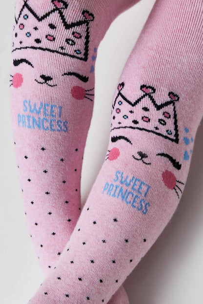 Conte-Kids Cotton Terry Tights - Sof-Tiki 524