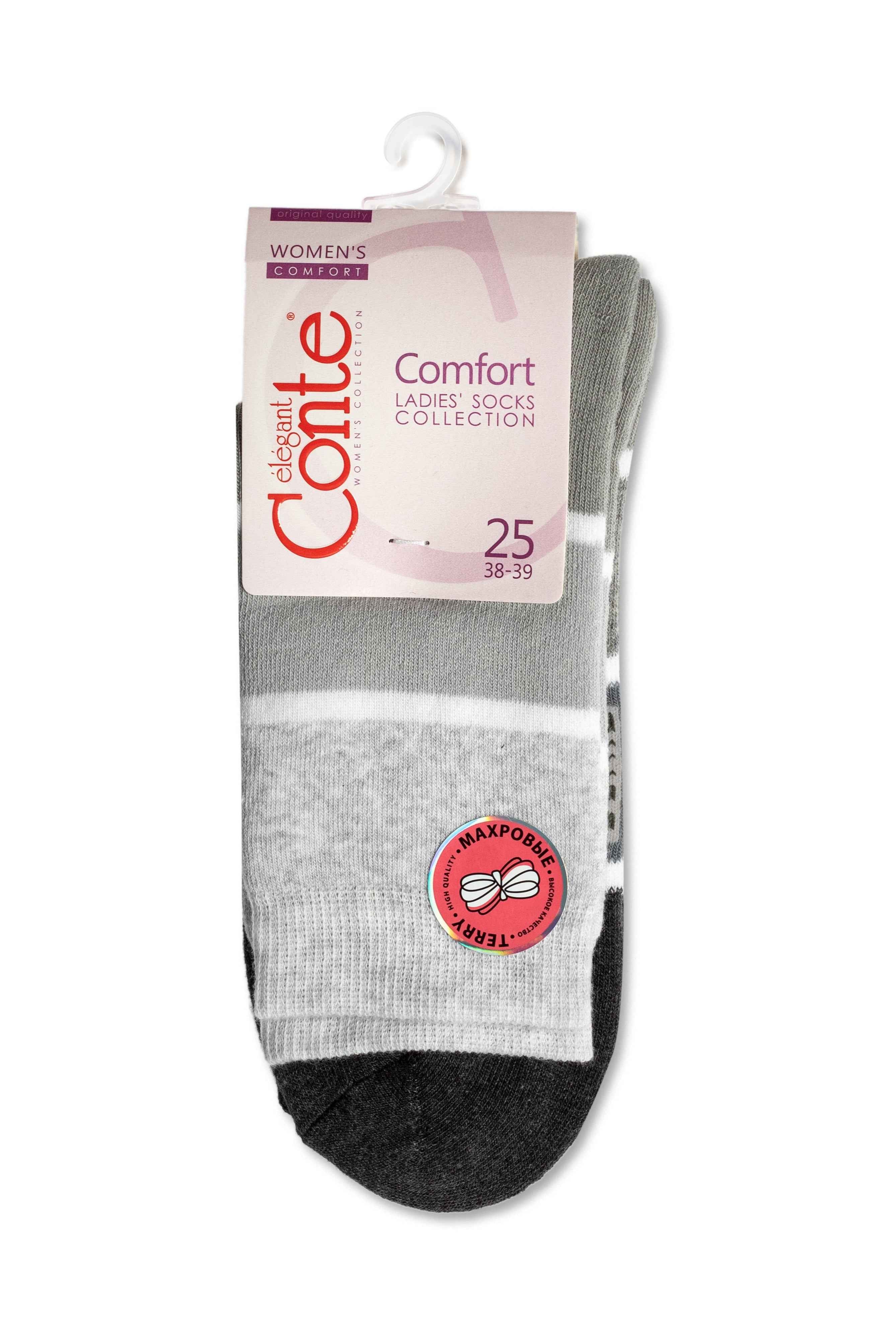 Cotton Terry Socks Conte Comfort 212