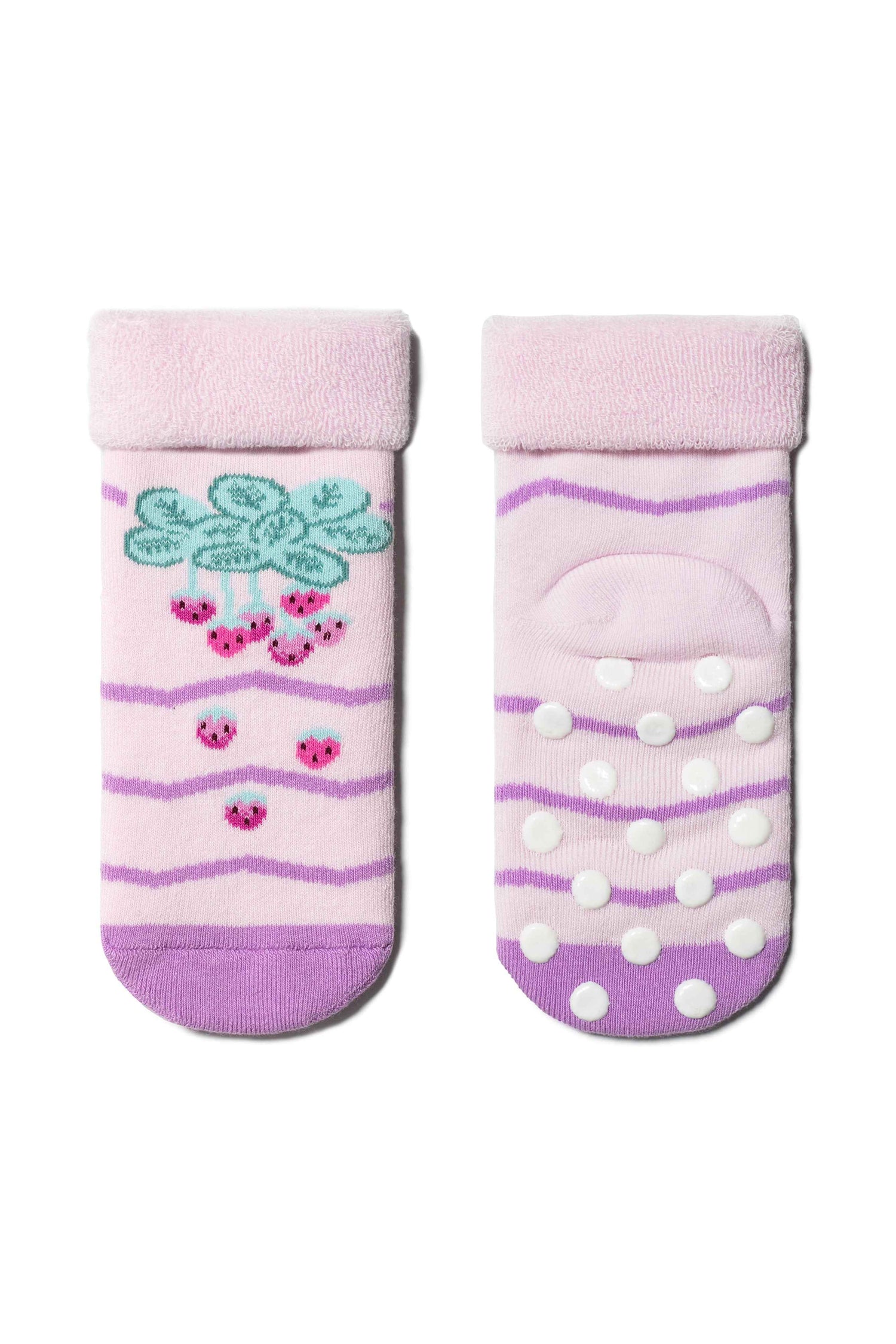 Conte-Kids Cotton Non-slip Terry Socks - Sof-Tiki 472