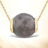 16.79 Carat Genuine Grey Moonstone .925 Sterling Silver Pendant by Bids.com